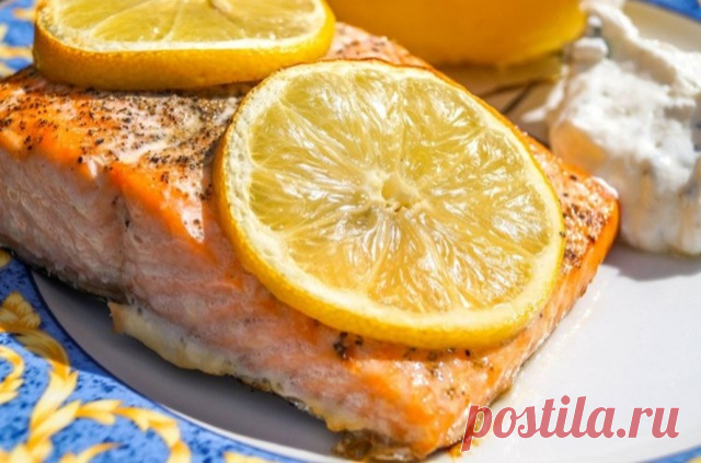Форель с апельсинами в духовке — Сад Заготовка
