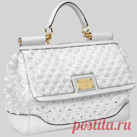 Сумочки, связанные крючком, от Dolce Gabbana — Рукоделие