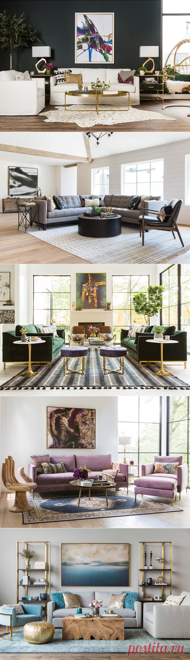 Living Room Ideas & Designs by High Fashion Home