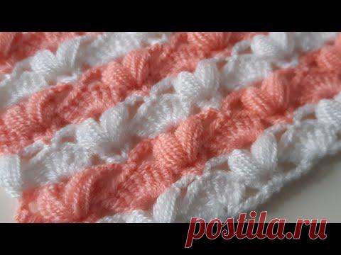 Bebek battaniyesi ve bebek örgüleri için kolay model