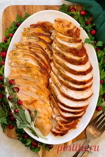 Грудка индейки в мультиварке – пошаговый фото рецепт