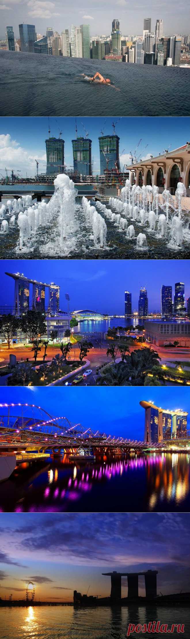 Чудо света — отель Marina Bay Sands в Сингапуре | Удивительное и смешное в картинках
