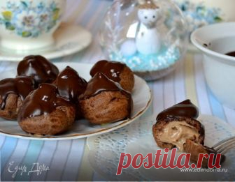 Шоколадные профитроли рецепт 👌 с фото пошаговый | Едим Дома кулинарные рецепты от Юлии Высоцкой