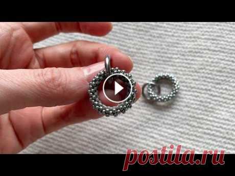 Серьги конго из бисера|Beaded earrings| hoop earrings ♥ Моя группа ВК: ♥ Телеграм канал:...