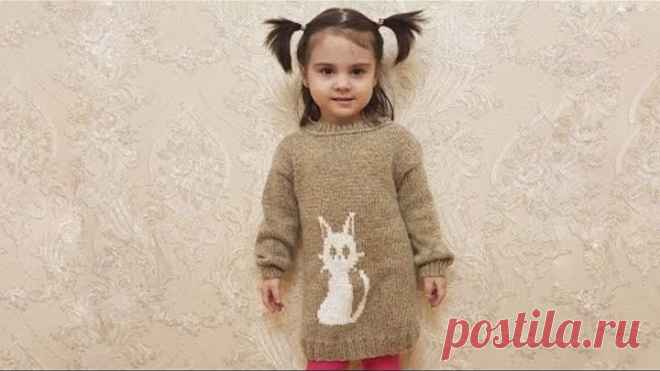 Толстовка удлиненная  для девочки 4-6 лет.