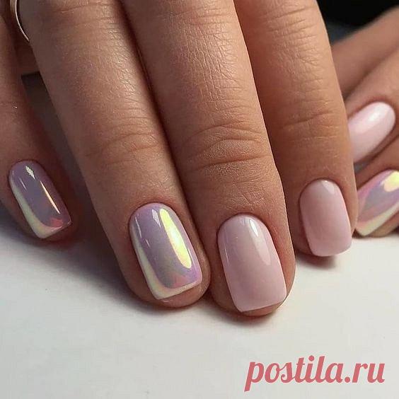 Нюдовый маникюр 2020: на короткие и длинные ногти