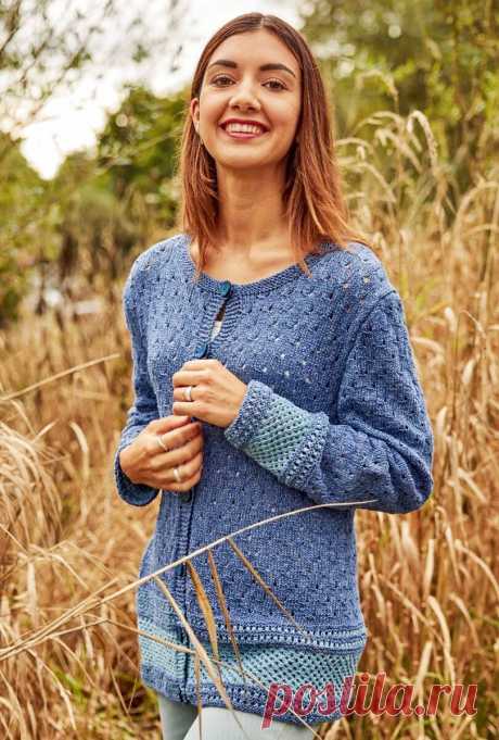 Лето бывает разным, поэтому вяжем универсальные кардиганы спицами. 5 вариантов с описанием | Вязание с Paradosik_Handmade | Дзен
