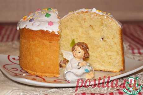 Куличи из александрийского теста - кулинарный рецепт