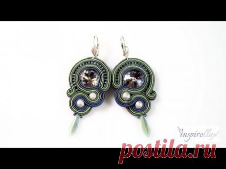 Sutasz krok po kroku - kolczyki - tutorial