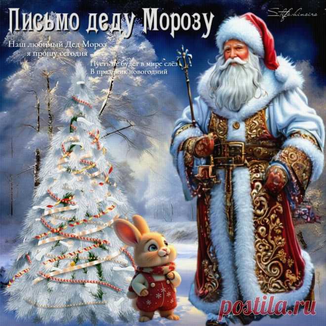 Письмо деду Морозу. Красивые открытки Представлены красивые открытки - Письмо деду Морозу