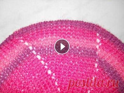 Узор  спицами Круг разными цветами - pattern spokes colorful circle Мастерская Лилии Улановой - подробные мастер-классы создания красивых, оригинальных и качественных моделей одежды и интерьера. Моя партнерская програм...