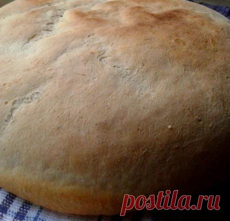 Хлеб на безопарном тесте - просто и вкусно!