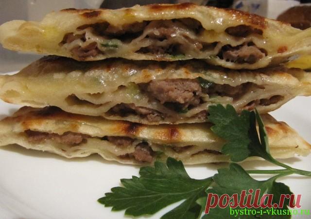 Китайские лепешки с мясом - Пошаговый рецепт с фото | Быстро и вкусно