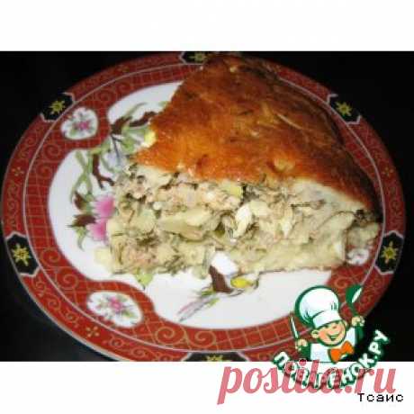 Пирог "Рыбочка" - кулинарный рецепт