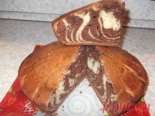 Кекс "Зебра"