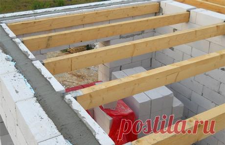 Межэтажное перекрытие по деревянным балкам – устройство и крепление