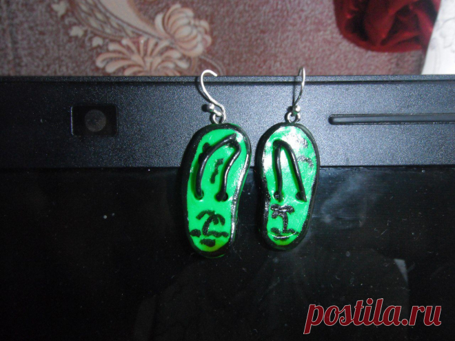 серёжки сланцы