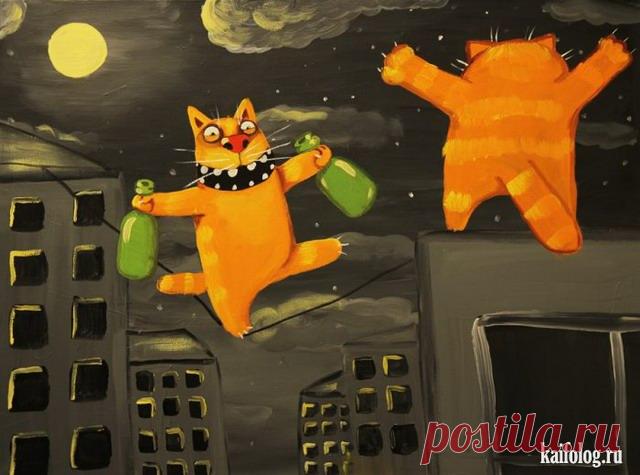 Картины Васи Ложкина. Часть - 5 (35 картинок)