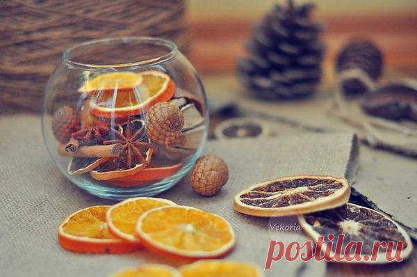 Как сушить цитрусовые для декора