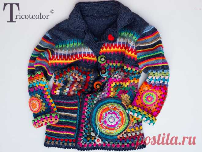 Вязаное разноцветие от Tricotcolor - Вязание - Страна Мам