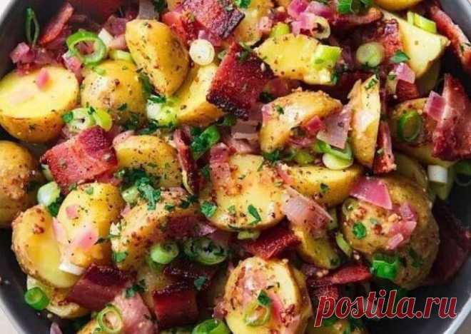 Баварский салат - пошаговый рецепт с фото. Автор рецепта Оксана Вартанова . - Cookpad
