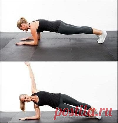 5 упражнений, 5 минут в день — и ваш животик идеален!