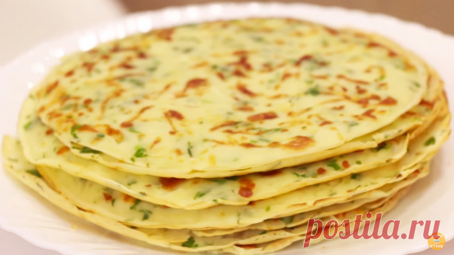 Вкуснейшие сырные блины с чесноком и зеленью  Этот рецепт блинов – настоящая вкуснотища. За уши не оттянете!
Рецепт такого невероятно вкусного, сытного и быстрого блюда как блинчики должны быть в арсенале каждой хозяйки. Вашему вниманию рецепт в…