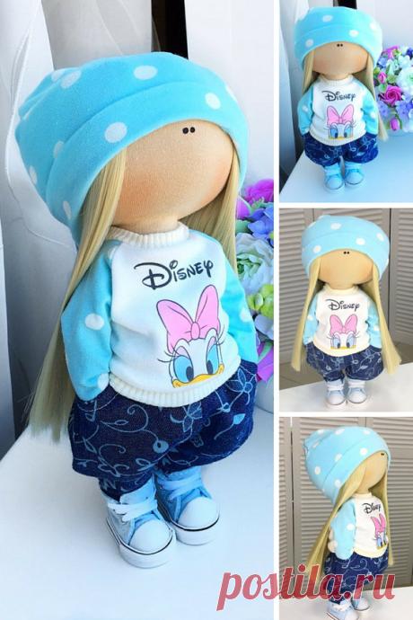 Tilda doll Interior doll Cloth doll Fabric doll Soft doll Art