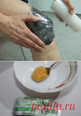 Аспириновый мёд” от боли в коленях