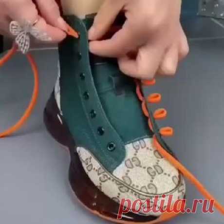 ЯжеХозяйка Стильная шнуровка 😊