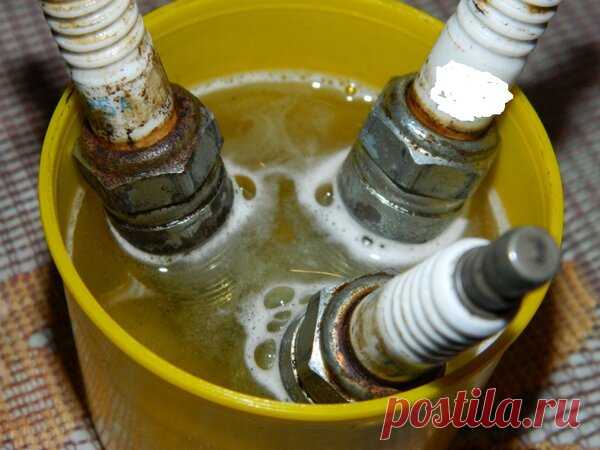 Как многие пытаются почистить свечи зажигания, а на самом деле просто 