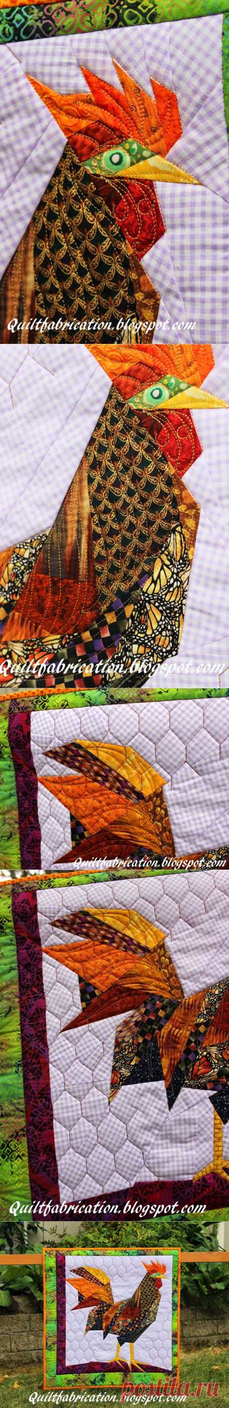 Quilt Fabrication: Fred, the Fugitive!