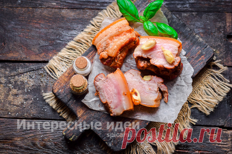 Сало вареное в пакете - обалденный рецепт с фото пошагово | Своими руками