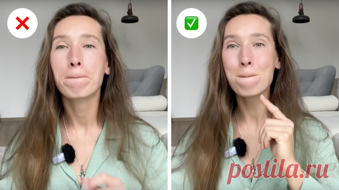 Наши женщины стареют красиво (при одном условии): 3 главных приема для подтянутых щек и благородного овала | Стань краше с Орловой Дашей | Дзен