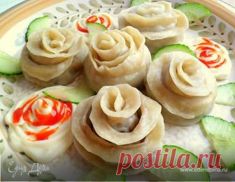 Манты-розочки рецепт 👌 с фото пошаговый | Едим Дома кулинарные рецепты от Юлии Высоцкой