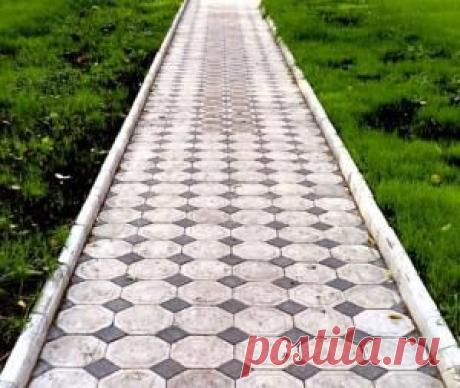 Садовые дорожки из тротуарной плитки по литовской технологии / Читальный зал / Ландшафтный дизайн