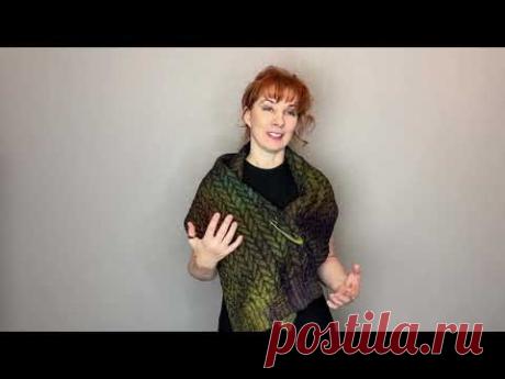 Русы косы - имитация крупной вязки в войлоке. О.Ткаченко и Н.Кондрашева