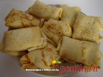 Блины с ветчиной и сыром - рецепт, фото, как приготовить вкусно, быстро и просто | eat.by