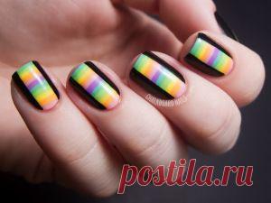 DIY: Striped Nails – Bath and Body