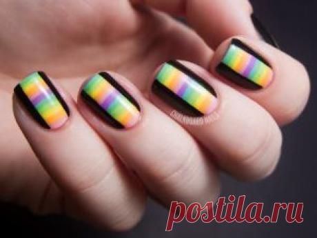 DIY: Striped Nails – Bath and Body