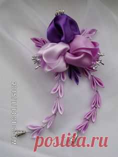 (8) Комплект для невесты `Лесная нимфа`. | Cloth Flowers