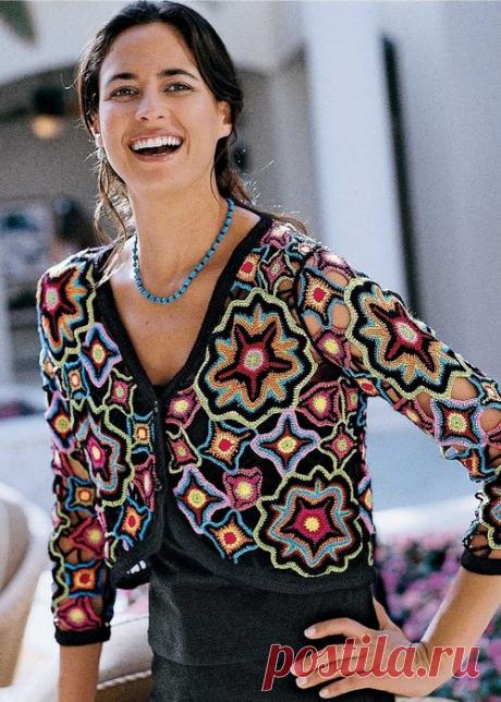 Crochetemoda: Casaquetos de Crochet