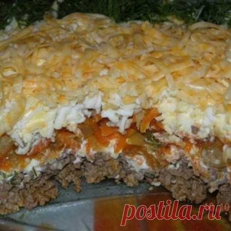 САЛАТ С КУРИНОЙ ПЕЧЕНЬЮ