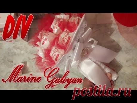 Букет из конфет своими руками ✔ Marine DIY Guloyan✔