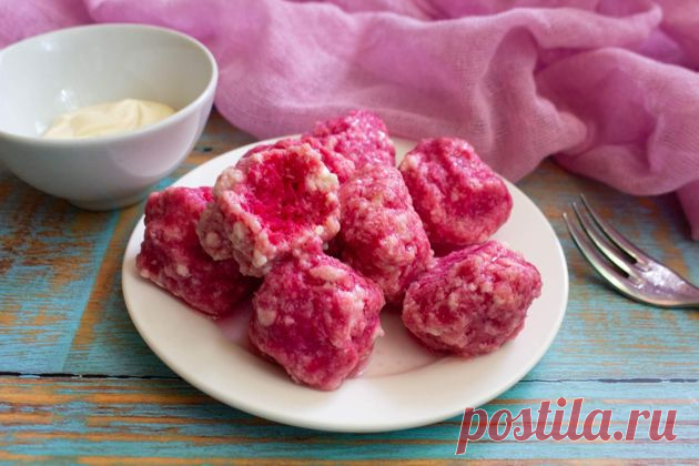 Ленивые вареники из творога со свеклой | Кухонный Сумбур Пульс Mail.ru