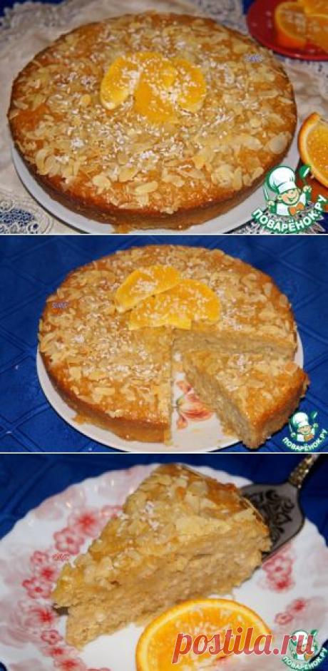 Африканский пирог с кокосом и апельсином - кулинарный рецепт