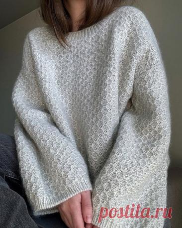 Пост на стене #вязание #спицы #джемпер #японское_плечо