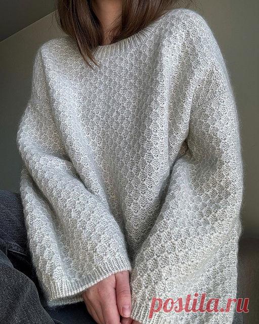 Пост на стене #вязание #спицы #джемпер #японское_плечо