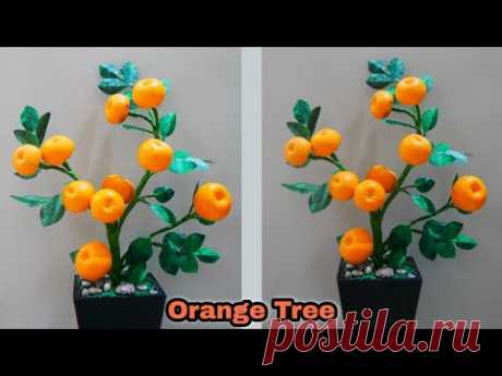 Cara membuat pohon hias BUAH JERUK | Ornamental citrus fruit tree DIY
