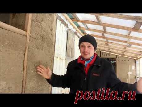 Теплица пристроенная к дому/Новая Жизнь